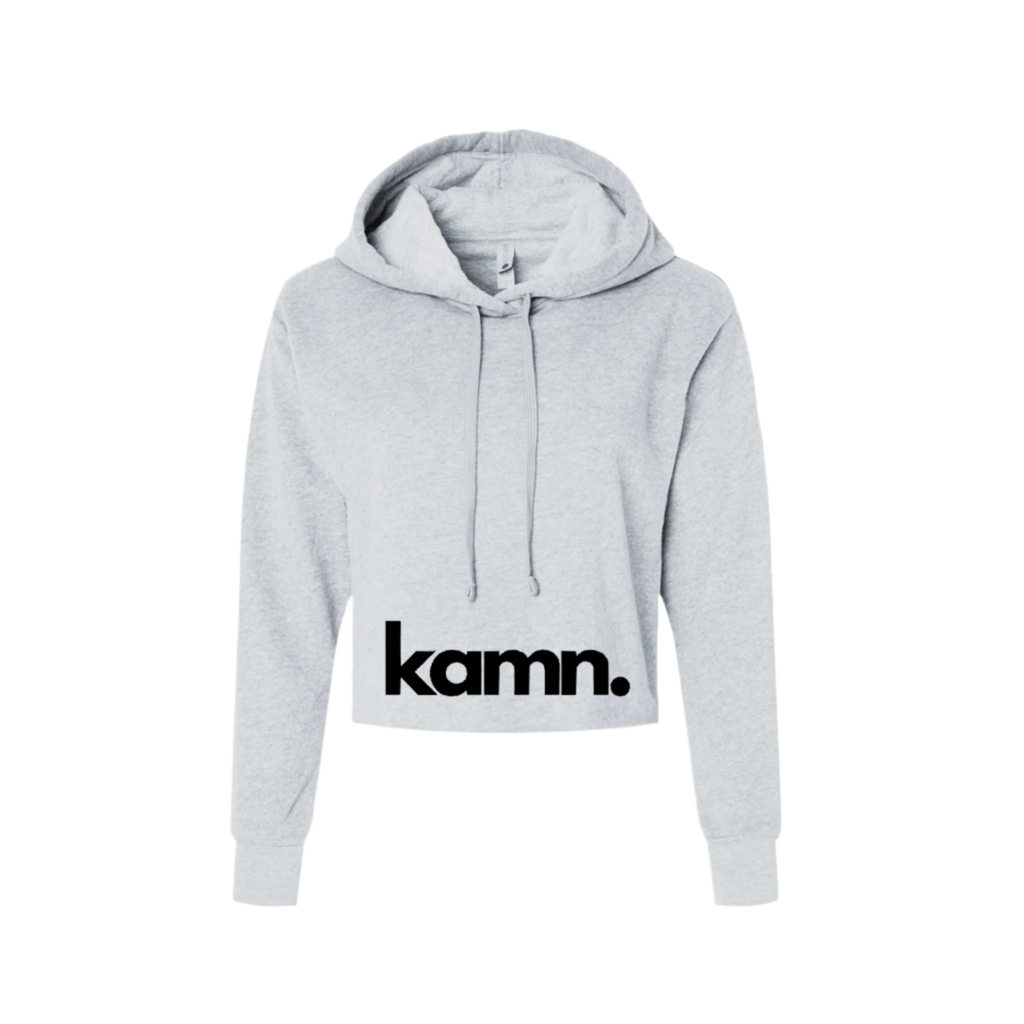 Lowercase Crop Hoodie